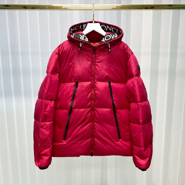 Replica Moncler Down Jacket White Duck Down in Red