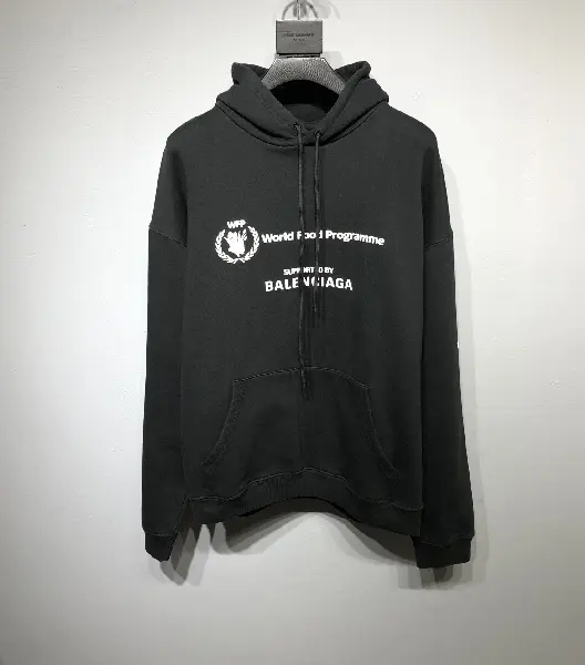 Replica BALENCIAGA 2022FW NEW hoodies in black