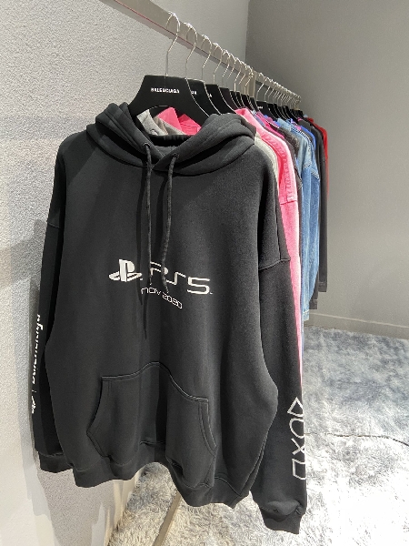 Replica Balenciaga Hoodie Playstation? Fitted