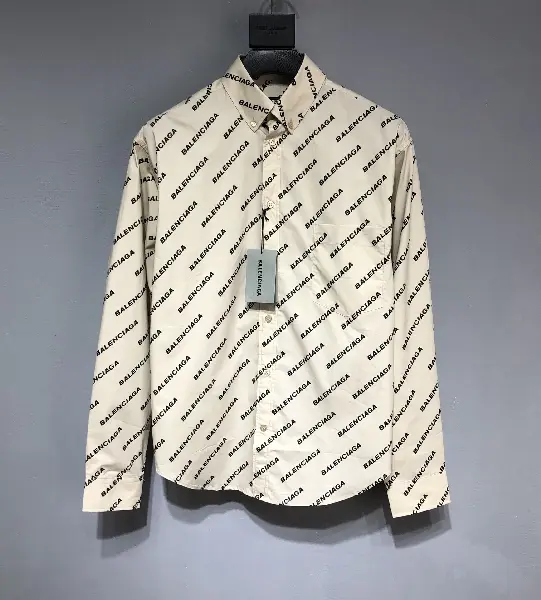 Replica BALENCIAGA 2022ss fashion shirt in beige