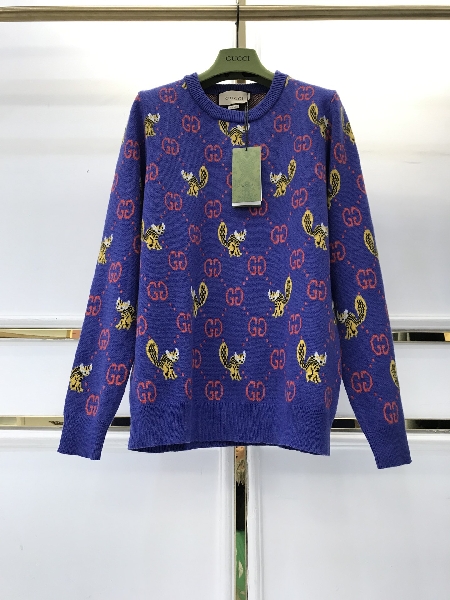 Replica Gucci Sweatshirt Freya Hartas GG animal wool