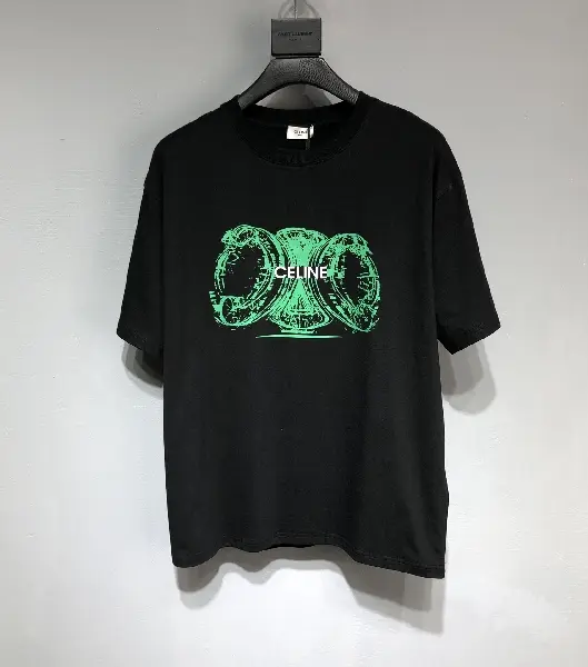 Replica CELINE 2022SS new arrival T-shirt in black