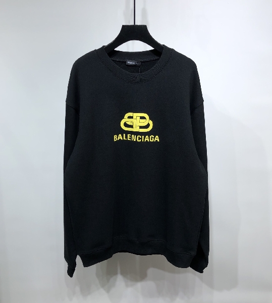 Replica Balenciaga Sweatshirt BB in Black