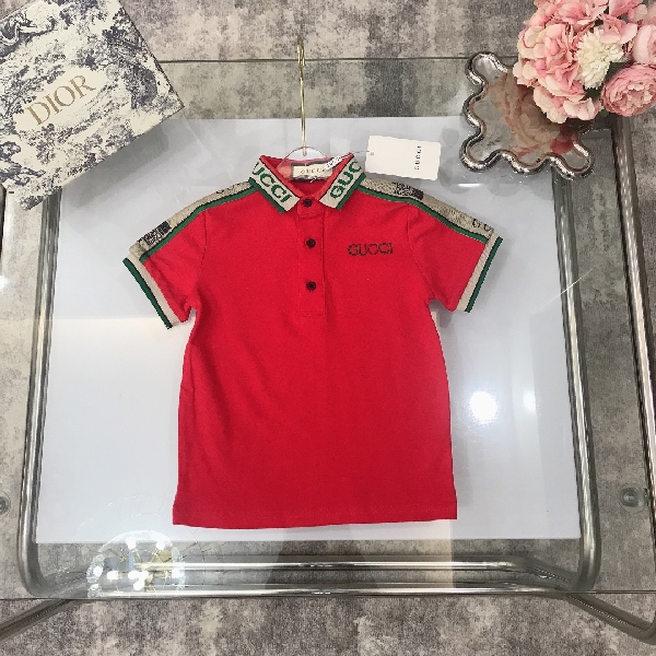 Replica Gucci 2022 New Boy's Polo Shirt