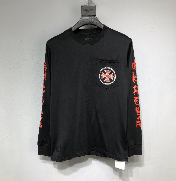 Replica Chrome Hearts Printing T-shirt Long Sleeve