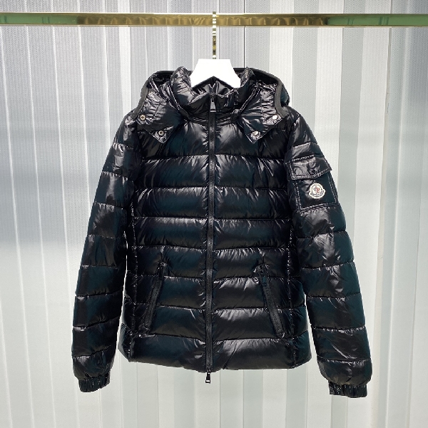 Replica Moncler Down Jacket White Duck Down in Black