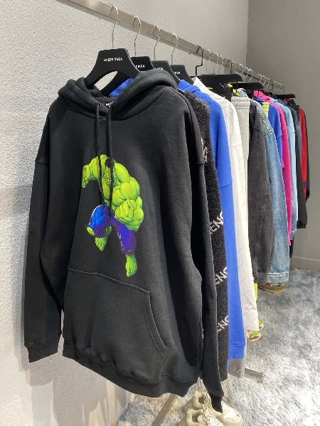 Replica Balenciaga Hoodie Hulk?2021marvel Medium Fit