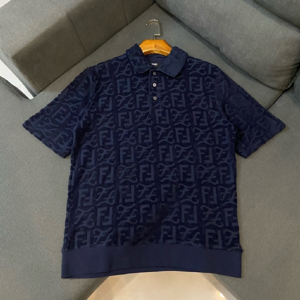 Replica FENDI 2022 New arrival Letter POLO shirt