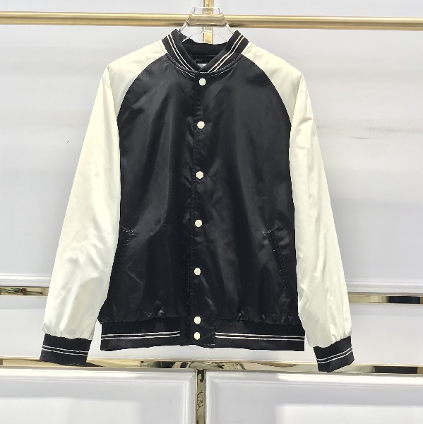 Replica Celine Jacket Baseball in White