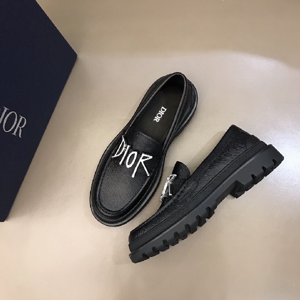 Replica Dior Dress shoe Loafer in Black