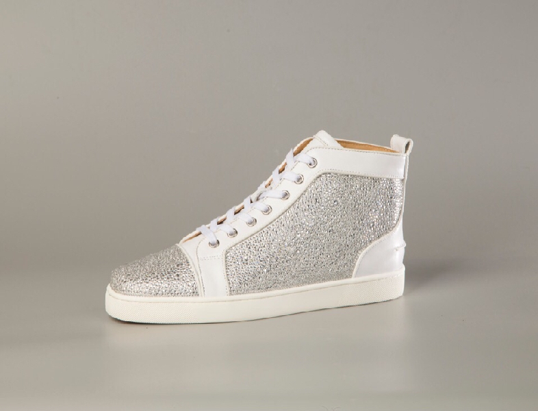 Replica Christian Louboutin Sneaker Orlato Strass Flat