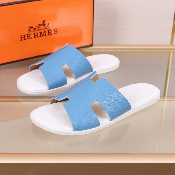 Replica Hermes Slipper Lzmir in White