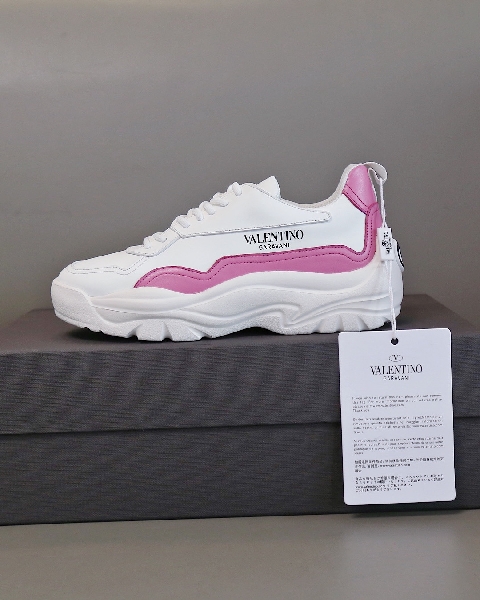 Replica Valentino Sneaker Gumboy Calfskin in Pink