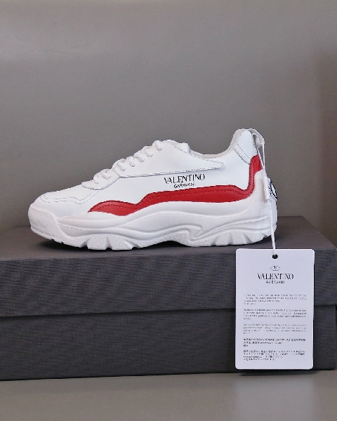 Replica Valentino Sneaker Gumboy Calfskin in Red