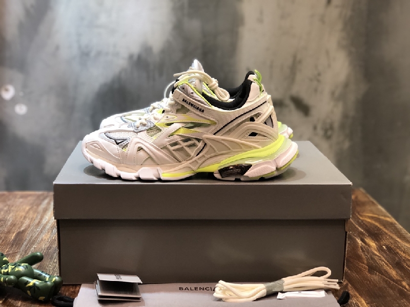 Replica BALENCIAGA Track Trainer LED Sneakers in White