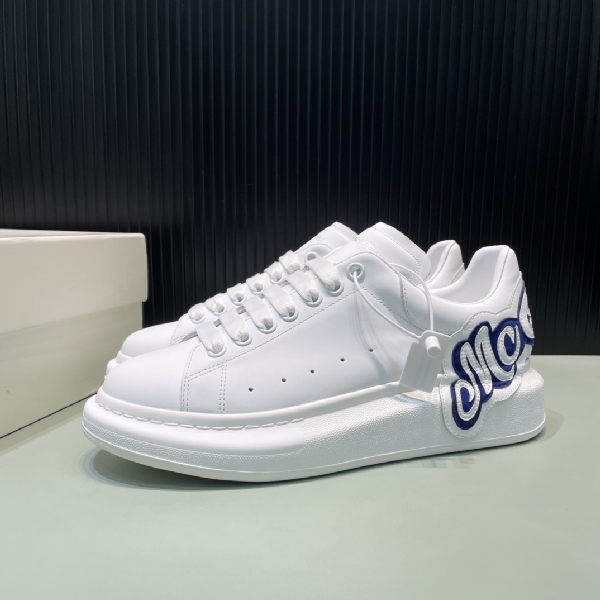 Replica Alexander McQueen Sneaker Oversized Blue Letter