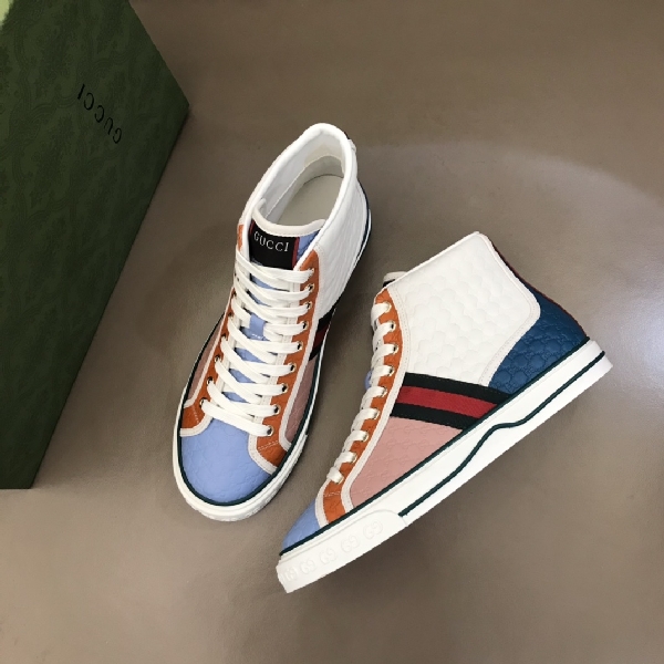 Replica Gucci Sneaker Tennis 1977 High in White