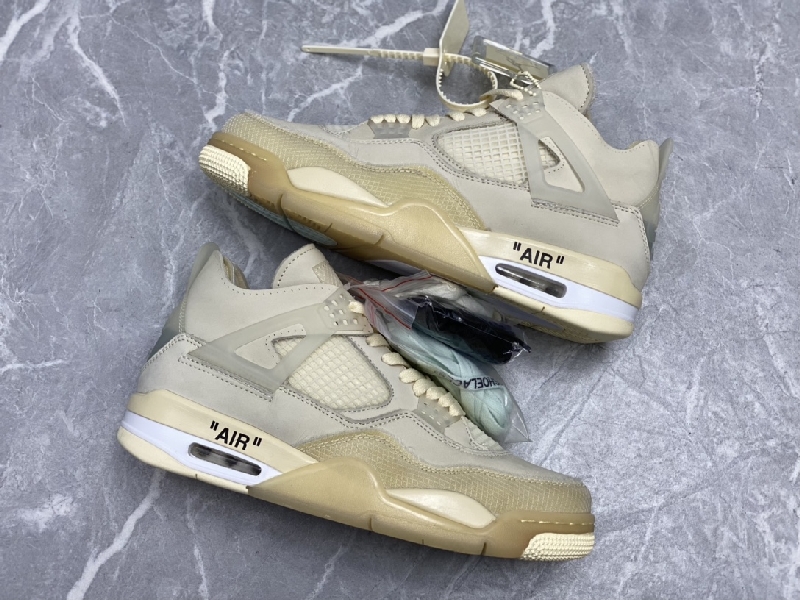 Replica Nike Sneaker Air Jordan4 in Brown