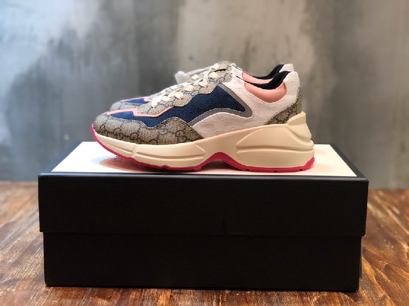 Replica Gucci Sneaker Rhyton Vintage in White