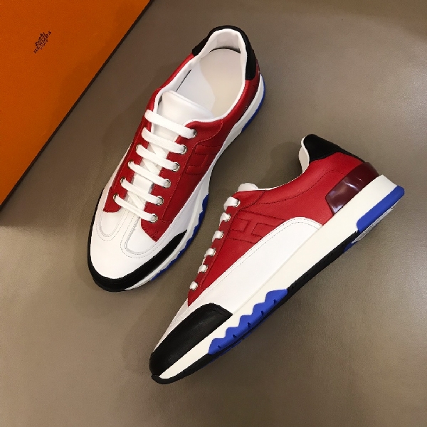 Replica Hermes Sneaker TRAIL in Red