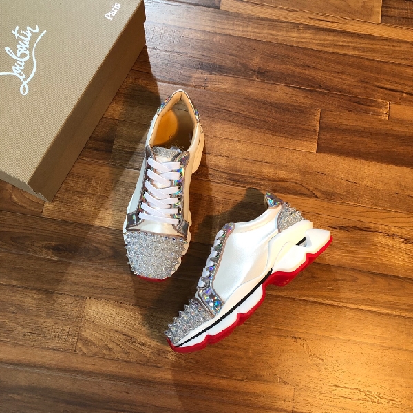 Replica Christian Louboutin Sneaker Red-Runner Flat