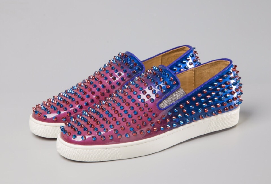 Replica Christian Louboutin Sneaker Roller-Boat Men's Flat