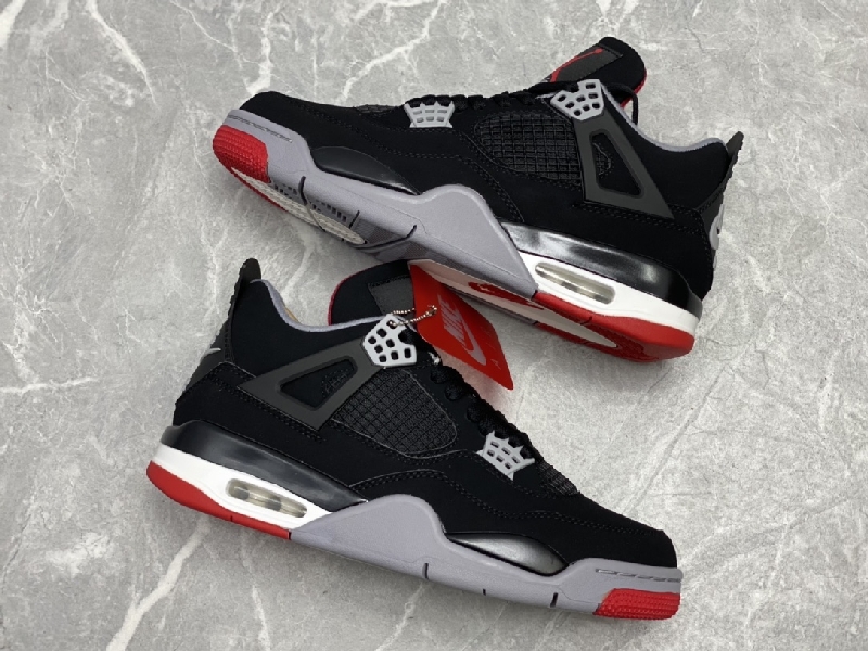 Replica Nike Sneaker Air Jordan4 in Black