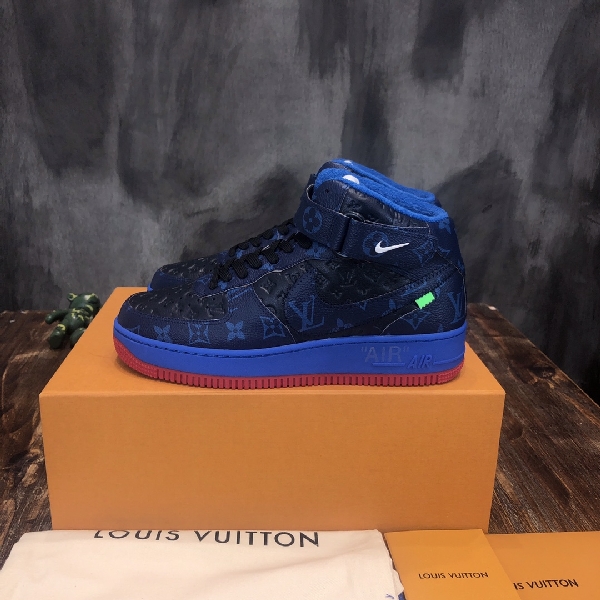 Replica LV x OFF-WHITE x Nike Fashion THE TEN style Men's Sneakers