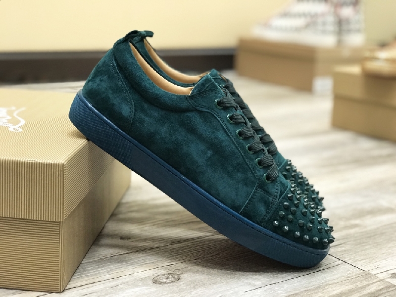 Replica Christian Louboutin Sneaker Junior Spikes Flat