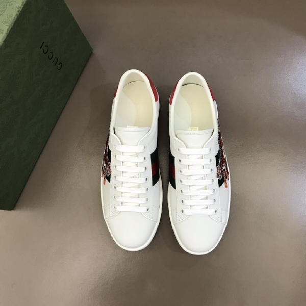 Replica GUCCI classic Sneaker white shoes series