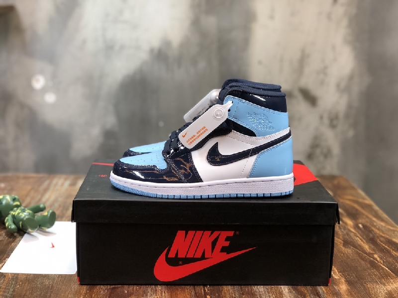 Replica Nike Sneaker Air Jordan1 in Blue