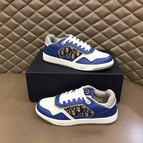 Replica DIOR 2022 B27 couple low sneakers