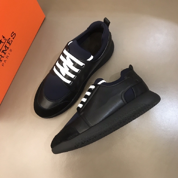 Replica Hermes Sneaker in Black