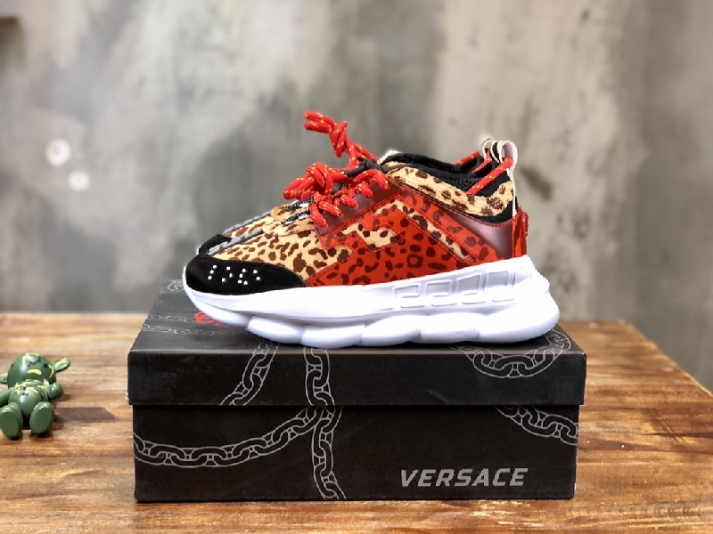 Replica Versace Sneaker Chain Reaction in Red