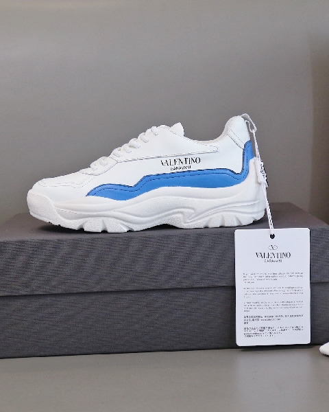 Replica Valentino Sneaker Gumboy Calfskin in Blue