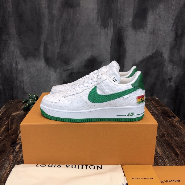 Replica LV x OFF-WHITE x Nike Fashion THE TEN style Men's Sneakers