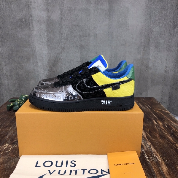 Replica LV x OFF-WHITE x Nike Fashion THE TEN style Men's Sneakers