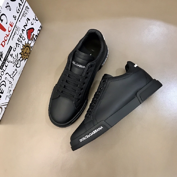 Replica DG Sneaker Portofino in Black