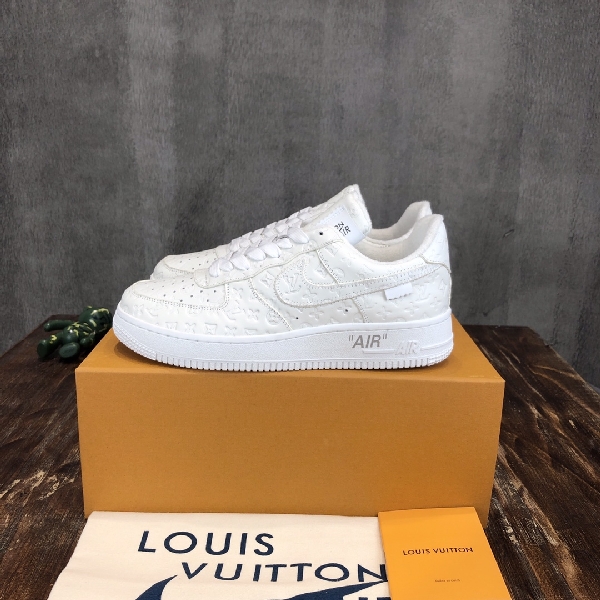 Replica LV x OFF-WHITE x Nike Fashion THE TEN style Men's Sneakers