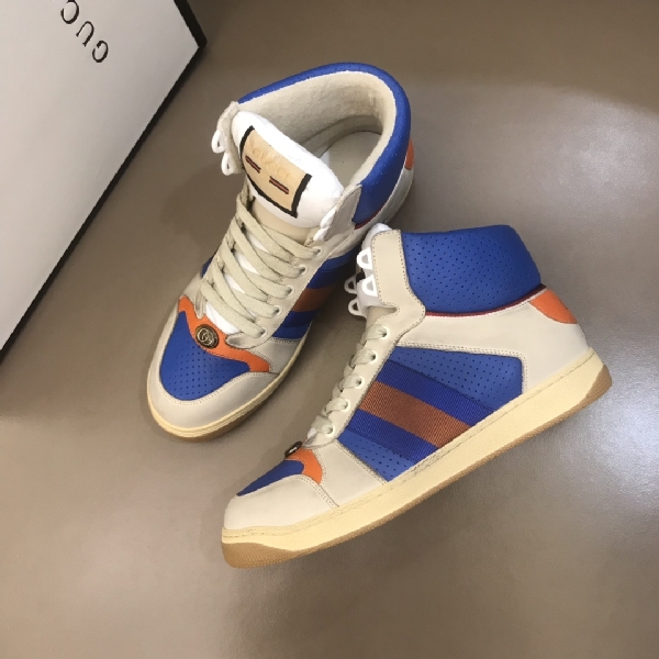 Replica Gucci Sneaker Screener High in Cream