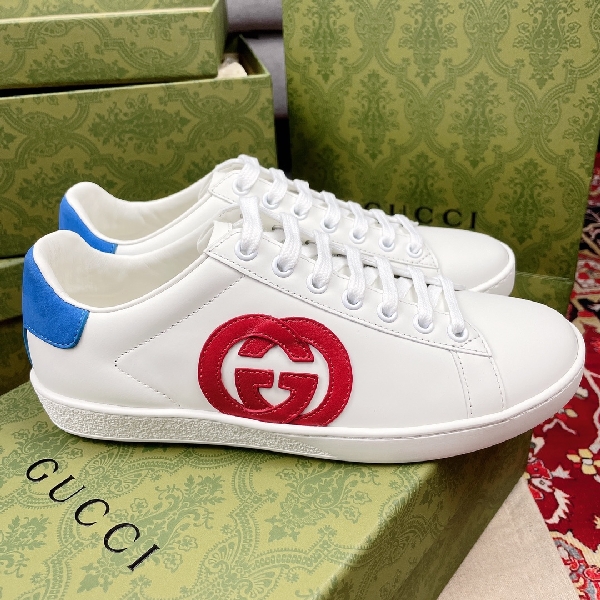 Replica Gucci Classic Sneaker Ace in White