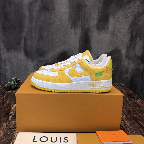 Replica LV x OFF-WHITE x Nike Fashion THE TEN style Men's Sneakers