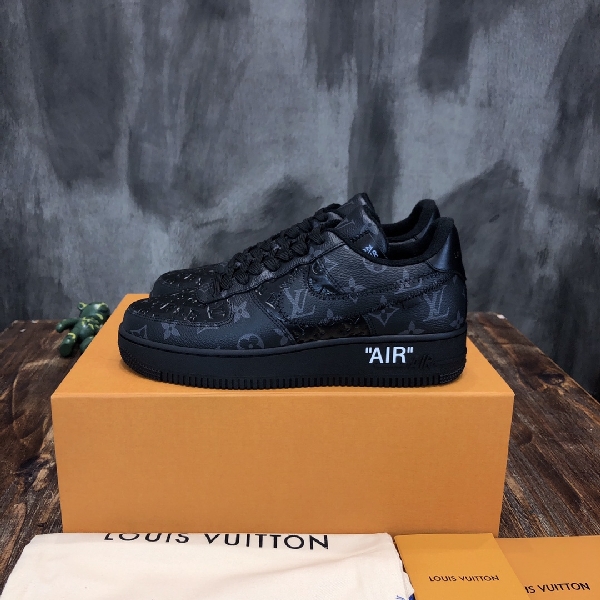 Replica LV x OFF-WHITE x Nike Fashion THE TEN style Men's Sneakers