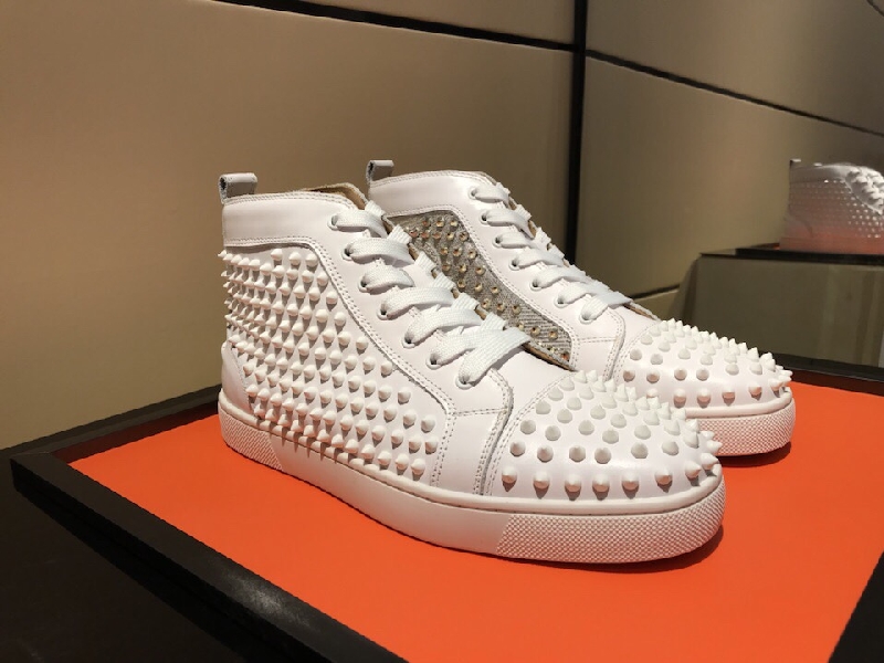 Replica Christian Louboutin Sneaker Junior Spikes Flat