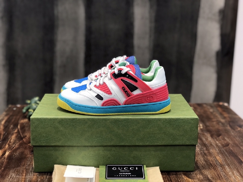 Replica GUCCI 2021 latest couple Basket sneaker