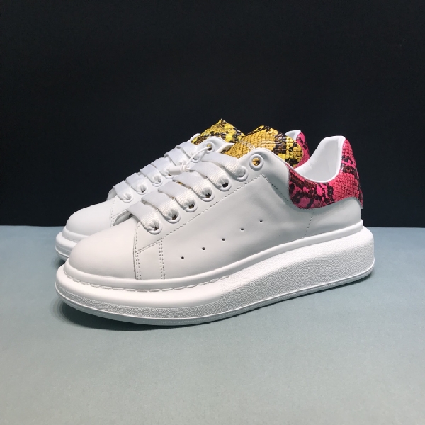 Replica Alexander McQueen Sneaker Oversized Print Heel