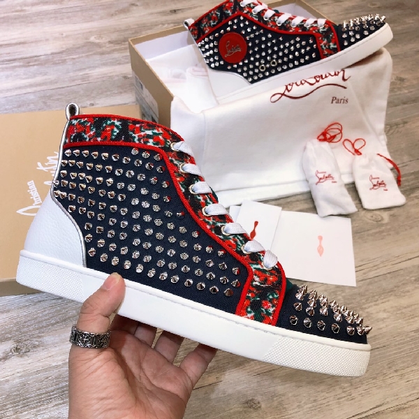 Replica Christian Louboutin Sneaker Louis Orlato Flat