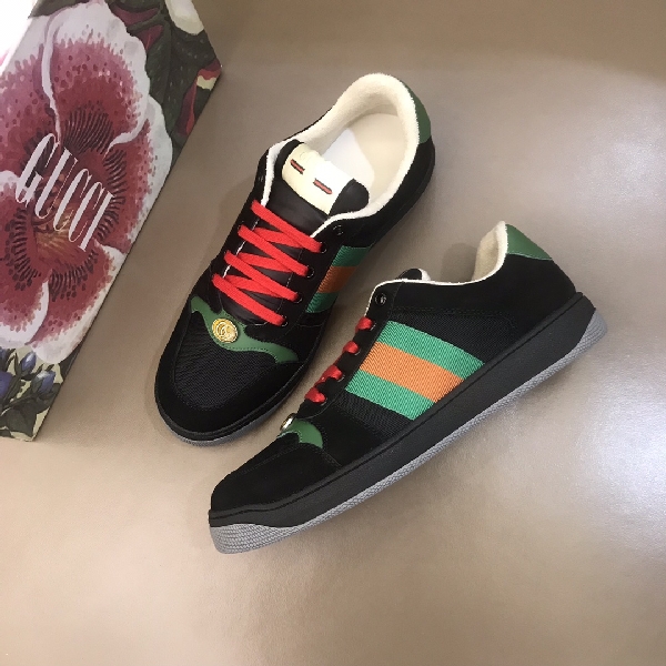 Replica Gucci Sneaker Screener Low in Black