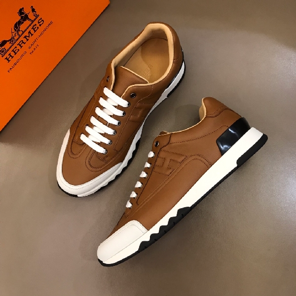 Replica Hermes Sneaker TRAIL in Brown