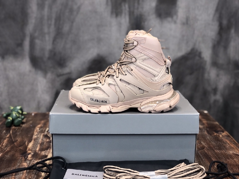 Replica Balenciaga Triple S retro Clunky Sneakers in khaki